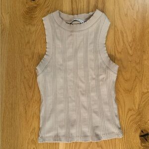 EUC Tan Zara Tank